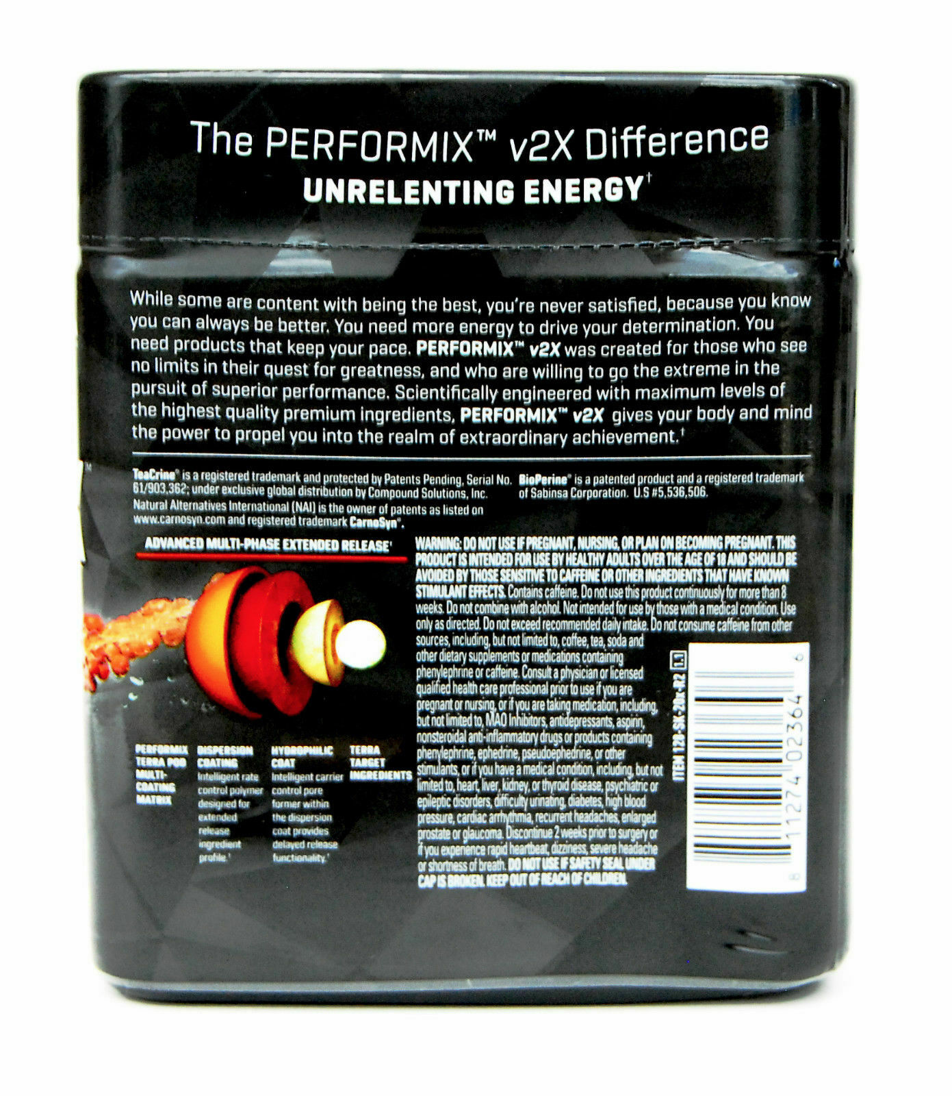 Performix Ion V2x Pre Workout Rainbow Candy 35 Servings Walmart Com