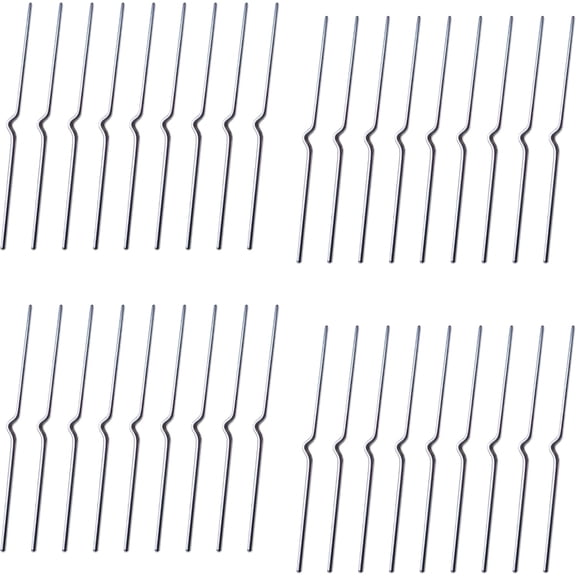 VictoryStore Realtor Yard Sign Stakes: Standard Corrugated Plastic Rider Pins Includes (96)