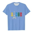 thumbnail image 2 of Toddler Girl's Paris Tshirt Graphic Short Sleeved T-Shirt Kids Sports Fans Gift, 2 of 3