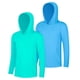 thumbnail image 1 of BIG ELEPHANT Paquete de 2 Sudaderas Atléticas para Niños - Absorción de Humedad, Ventilación de Malla, Camisetas de Rendimiento de Manga Larga de Secado Rápido, Tallas XS-XXL, 1 of 6