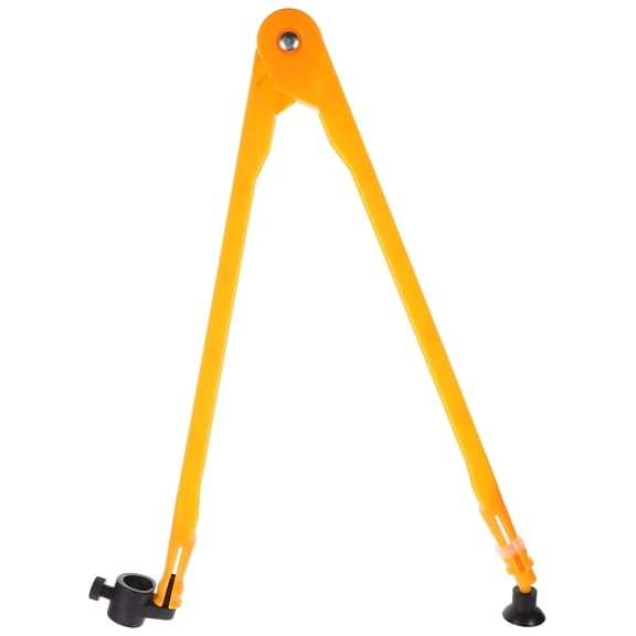 Beaupretty Adjustable Teacher Compass Orange Plastic for Whiteboard 1Pc