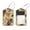 multicolored 1, variant on PhooArto 2 Pcs Bee and Vintage Map Pattern Luggage Tag for Suitcases, Leather Baggage Tags Identifiers for Travel, Stainless Steel Loop Name ID Label for Women Bag Backpack