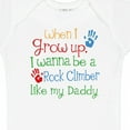 thumbnail image 4 of Inktastic Rock Climber Like Daddy Boys or Girls Baby Bodysuit, 4 of 5