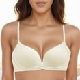 thumbnail image 2 of Sngxgn Full Coverage Push up Bra, Bras for Women(White,38), 2 of 4