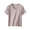 Gray, variant on Women’s Organic Pima Cotton Shirts V-Neck Soft Sustainable T-Shirt Short Sleeve Loose Fit Basic Everyday Tee Gray,L