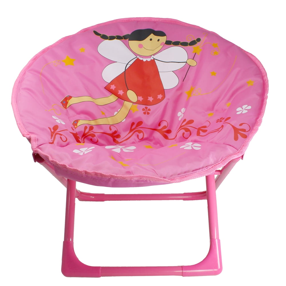 PNE Enterprises, Inc. Kids Mini Saucer Chair Girl Design Walmart