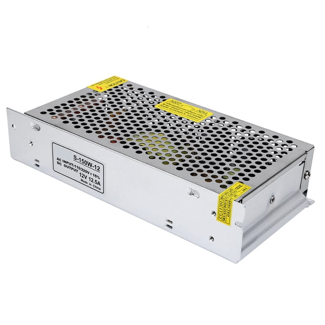 Power Supply Transformer, LED Power Supply Switch Driver, Durable Transformer 100W-500W For LED Display LED Light Bar Computer Engineering 12V12.5A(150W)
