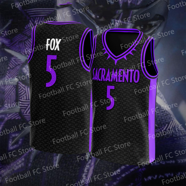 2024 Basketball Cartoon Black Panther Summer Tank Vest For Adult/Kids Commemorative Edition Tops Aoxiang