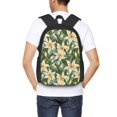 thumbnail image 6 of Balery Lilies Flowers Backpack for Men and Women - Durable 600D Oxford Cloth -Large Capacity, Water-Resistant School, Travel, and Hiking Bag, 6 of 9