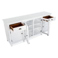 thumbnail image 5 of Magnussen Heron Cove 70" Entertainment Console Chalk White, 5 of 7