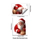 thumbnail image 3 of Pegatinas navideñas 3D para ventanas | Decoraciones festivas para puertas y ventanas de tiendas | Calcomanías estáticas de PVC multicolor | Fáciles de aplicar y quitar, 3 of 5