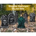 thumbnail image 3 of 6 Pack L-Size 12'' x 17'' Halloween Foam RIP Graveyard Tombstones for Halloween Lawn Yard Party Decorations, 3 of 7