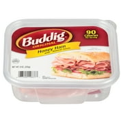 Carl Buddig, Honey Ham, Sliced, 9 oz Plastic Tub