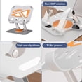 thumbnail image 6 of Kraoden All Metal Tablet Stand, 360 Degree Rotating, Foldable Desktop Bracket, Height Adjustable, Heat Dissipation, Perfect for Work, Gaming, Video Chat, Meetings, 6 of 6
