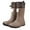 C5Brown, variant on lnmuld Girls Boys Non Kids Rain Boots Child Shoes Unisex Children Boots Size:5-6 Years
