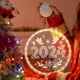 thumbnail image 5 of Luces de ventana de Navidad LED 3D con pilas para árbol de Navidad de cristal de pared de boda, 5 of 6