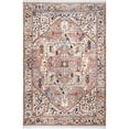 thumbnail image 2 of nuLOOM Ethel Medallion Fringe Area Rug, 8' x 10', Light Brown, 2 of 2