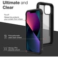 thumbnail image 4 of Étui Raptic Compatible avec iPhone 13 Mini, Protection Absorbant les Chocs, Cadre en Aluminium Durable, Testé pour Chute de 10 Pieds, Compatible avec iPhone 13 Mini, Noir Noir, 4 of 7