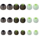 thumbnail image 1 of wonima02 Earbud Tips Soft Silicone Earbuds Replacement Tips Fit for in-Ear Headphones(Inner Hole from 3.8mm - 4.2mm Earphones) 9 Pairs S/M/L, 1 of 1