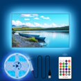 thumbnail image 1 of Luces LED HAMLITE para TV de 82 a 95 pulgadas con control remoto RF, 1 of 7