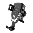 thumbnail image 1 of Cargador inalámbrico de 10 W, soporte de cargador inalámbrico para coche, soporte de teléfono móvil Gravity para coche, cargador inalámbrico, 1 of 5