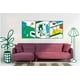 thumbnail image 1 of Sala Modular Sofá Cama Reversible Makora Velvet Morado Modelo Baily, 1 of 8
