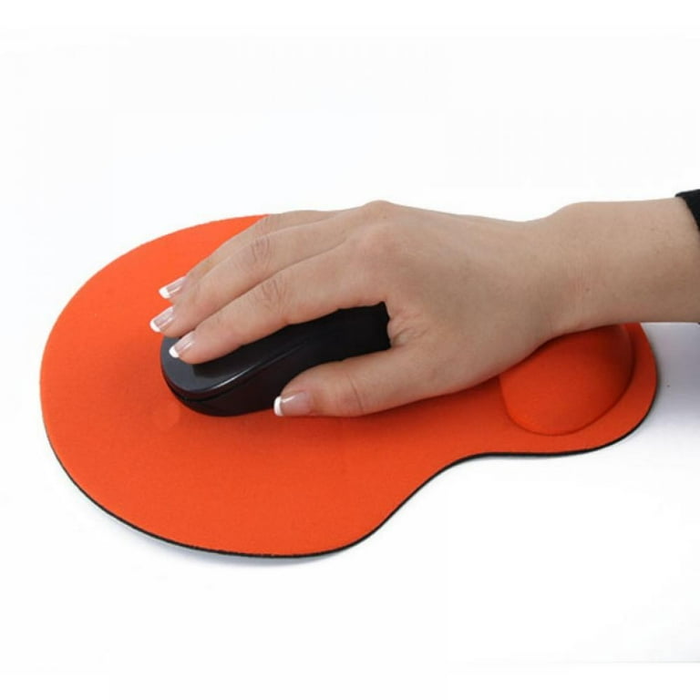 Ergonomic Mouse Pad with Wrist Rest Support | Eliminates All Pains, Carpal Tunnel & Any Other Wrist Discomfort, Non-Slip Base Gaming Mouse Mat for