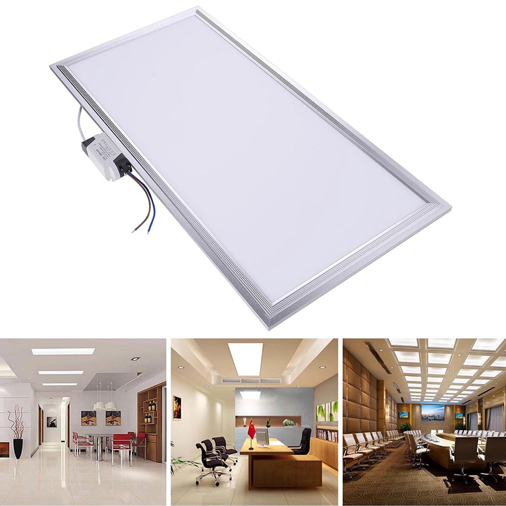 DELight 24W 12" x 24" LED Panel Ceiling Light Ultra-thin Edge-lit