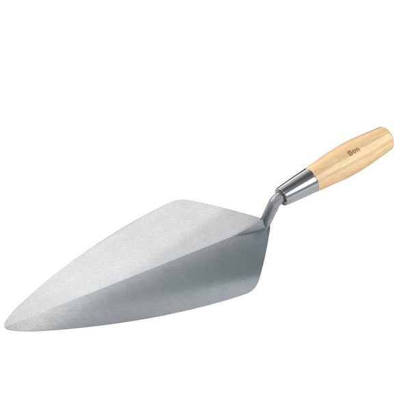 BRICK TROWEL FORGED 13" NL WOOD HANDLE