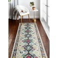 thumbnail image 1 of Bashian Zoa Transitional Geometric Area Rug, 1 of 2