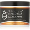 eShave 4oz Shaving Cream Orange Sandalwood