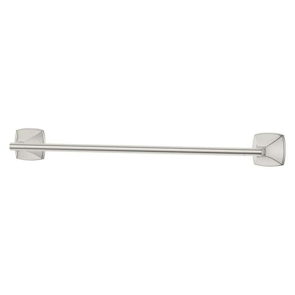 Pfister Bellance 24 in. Wall-Mount Towel Bar in Spot Defense Brushed Nickel