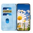 thumbnail image 4 of JiaheCover for Samsung Galaxy S20 FE, Crossbody Multi-Function Wallet Case,Rugged Magnetic Shockproof Flower Pattern Shoulder Strap,Card Holder Stand Full Body Protection Case, blue, 4 of 7
