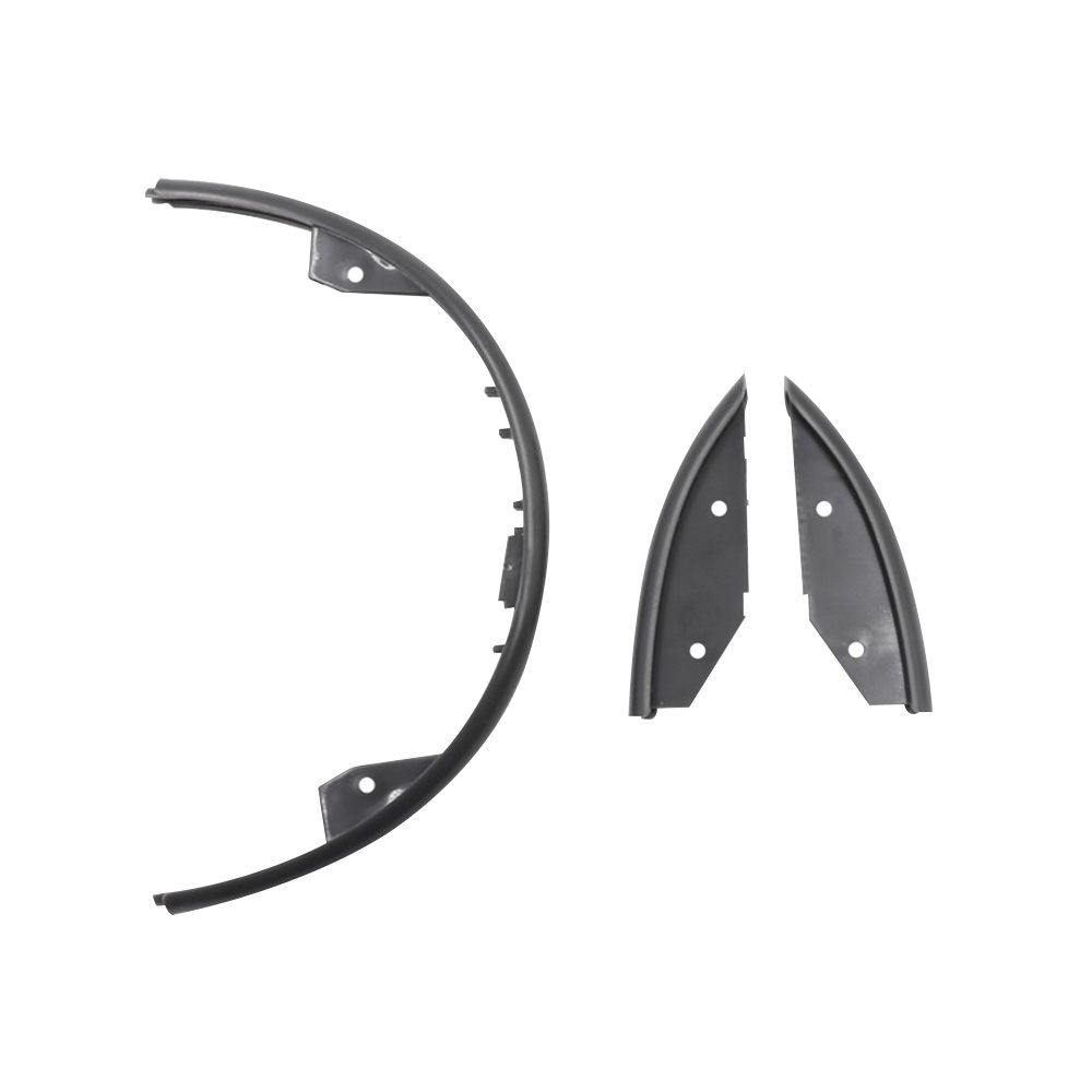 PRIMUZ ABS Front Fork Cover For Xiaomi M365/Mijia Scooter - Durable Plastic Replacement (Color: White)