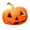 C003- Halloween Pumpkin (Style C), variant on Halloween Bedroom Decor, Decorative Pillow for Couch, Halloween Pumpkin Decor, Pumpkin Plush Figure, Cozy Moon-Eye Printed Jack O Lantern Shaped Pillow, Soft Plush Ornament for