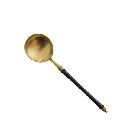 

Stainless Steel Tableware Spoon Long Handle Dessert Ice Cream Stirring Spoon Creative Coffee Tea Mixing Spoon Kitchen Products