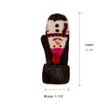thumbnail image 3 of Winter Gloves for Women Thickened Velvet Knit Pattern Cute Warm Casual Mittens Christmas Gloves, 3 of 5