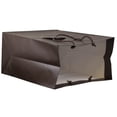 thumbnail image 2 of JAM Paper Large Matte Gift Bag, 10 x 13 x 5, Brown, 1/Pack, 2 of 3