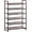 Bronze, variant on Shoe Rack, 6-Tier Metal Shoe Organizer, Tall Shoe Rack for Closet,entryway,Garage, with Adjustable Flat or Angled Shelves, Holds 18-24 Pairs,Shoes that can accommodate The Whole Family.