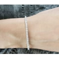 thumbnail image 2 of 2.50Ct Diamond Tennis Bracelet 7"3MM 14K White Gold Plated Lab Created, 2 of 3