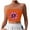 Orange, variant on Alkepwun Breast Cancer Awareness Women's Strapless Bandeau Seamless Bra Non-Padded Wireless Tube Top