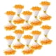thumbnail image 5 of 900 piezas de estambre artificial de yeso de color naranja, ramo de simulación de doble extremo, accesorios (0.039 in (14 #)), 5 of 8