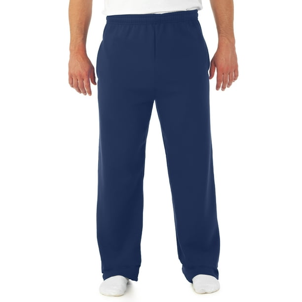 open bottom sweatpants for men