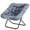Gray, variant on Foldable Saucer Chair with Soft Faux Fur, Multi-Scene Lounge Chair for Living Room, Bedroom Reading Chair for Adults ,Moon Chair,Gray