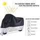 thumbnail image 2 of Funda para motocicleta, protección impermeable para exteriores para todas las estaciones, apta para bicicletas de turismo, helicópteros y cruceros, protege contra el polvo, los escombros, la lluvia y, 2 of 5