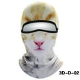 thumbnail image 3 of KDFJPTH 3D Cat Ski Balaclava Sheisty Face Mask with Ears for Bar Cute Full Face Hood Mask Animal Ski Mask for Riding Sports Outdoor, 3 of 3