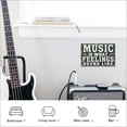 thumbnail image 5 of Metal Vintage Music Sign, Retro Wall Decor for Coffee Bar, Man Cave, Garage, 12x8 Inches Aluminum Sign (Music Is What Feelings Sound Like), 5 of 6