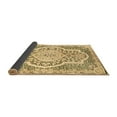 thumbnail image 2 of Ahgly Company Indoor Square Medallion Brown Traditional Area Rugs, 4' Square, 2 of 4