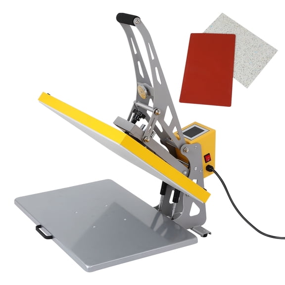 Heat Press Machine, Upgraded Fast Heating High Pressure Heat Press Machine , 23.8" X 25.5" Sublimation Heat Printing Combo