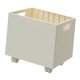 thumbnail image 4 of Caja de almacenamiento de libros apilable Organizador de libros Caja de archivos decorativa que ahorra espacio con Blanco, 4 of 9